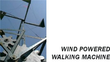 Retrobot: Wind-Powered Walking Machine